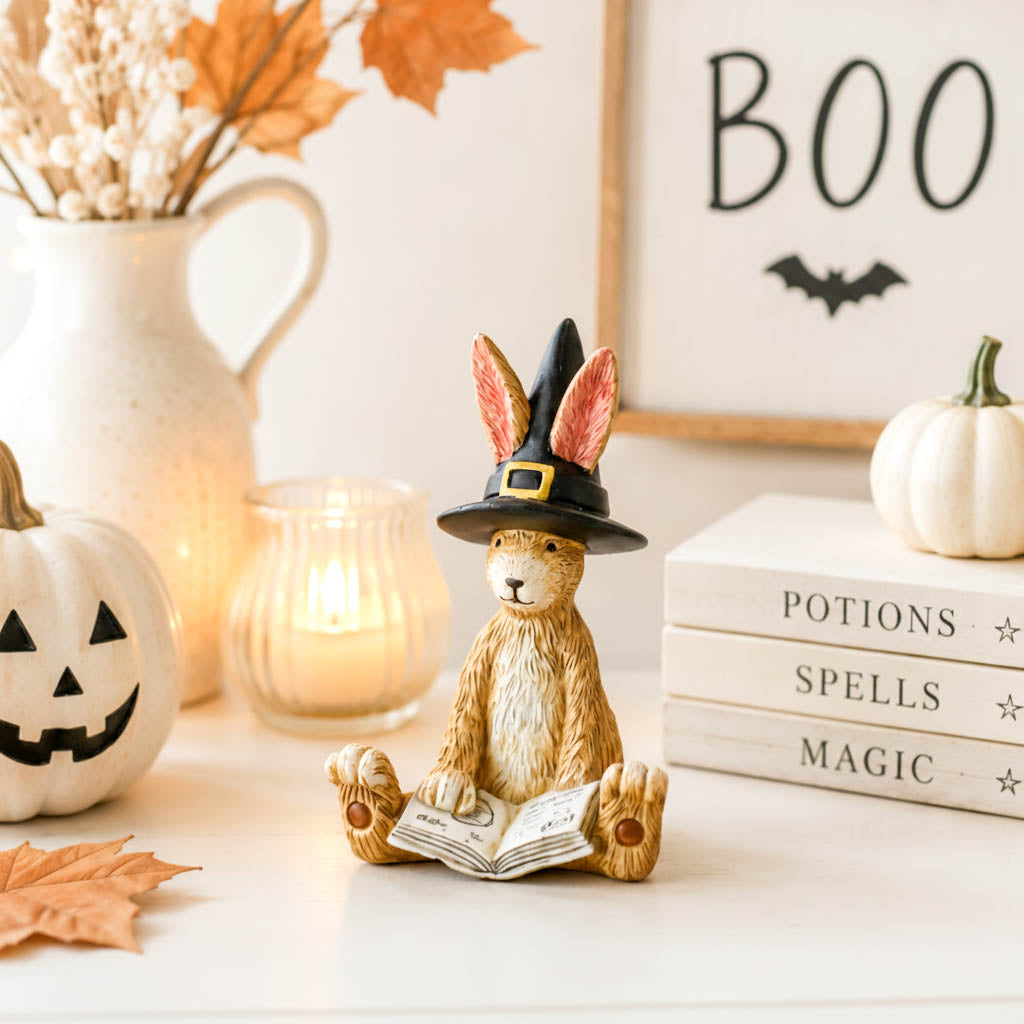 BACK AUG Hocus Pocus Jasper Rabbit Ornament