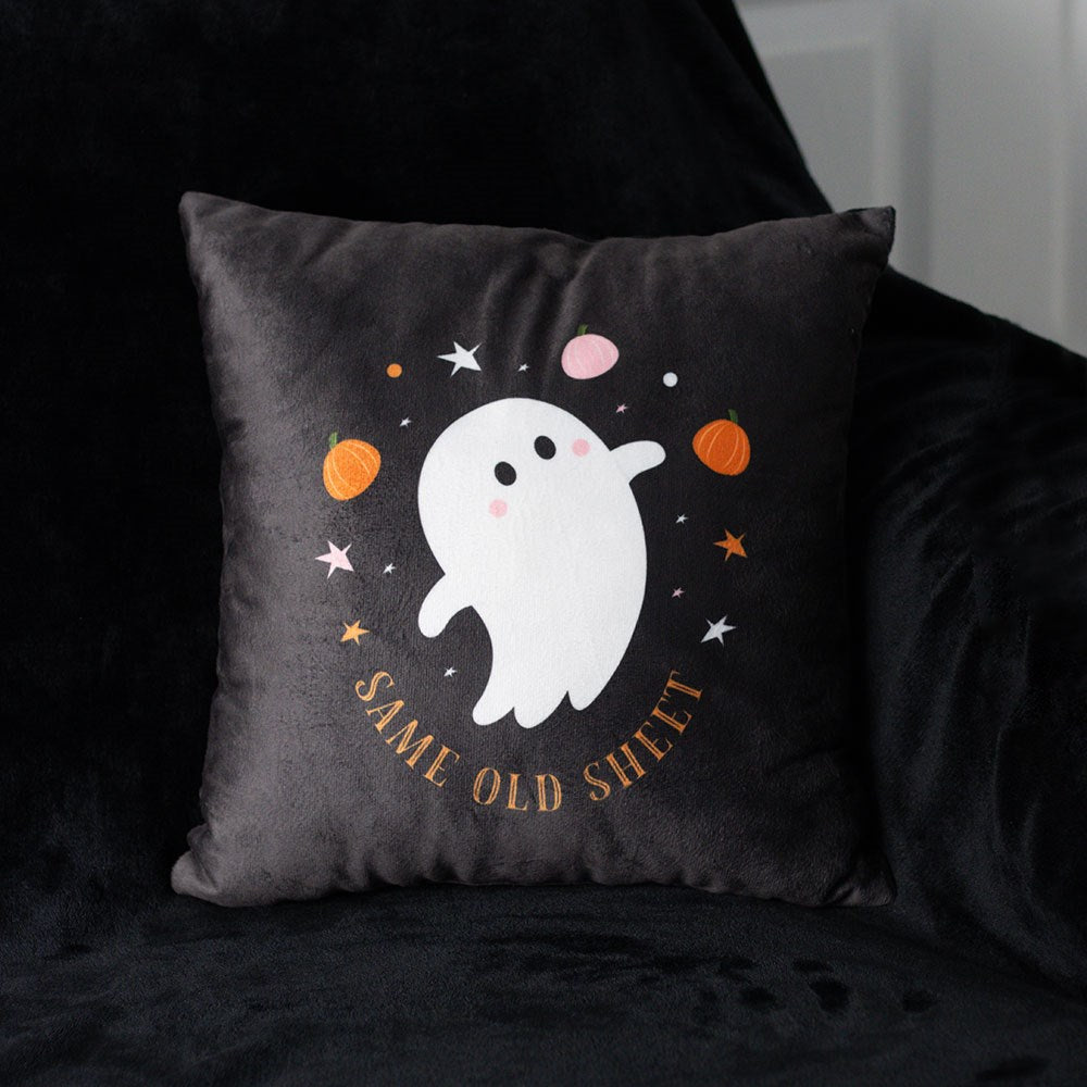 Same Old Sheet Square Ghost Cushion