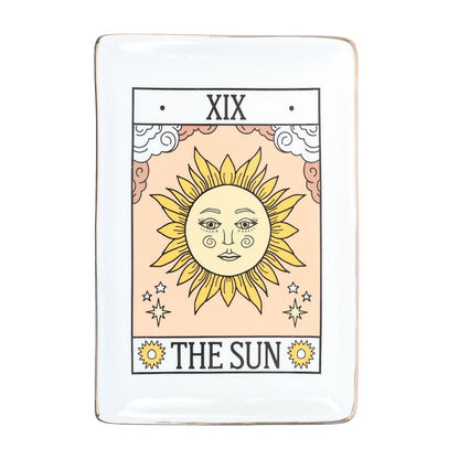 The Sun Vintage Tarot Trinket Dish