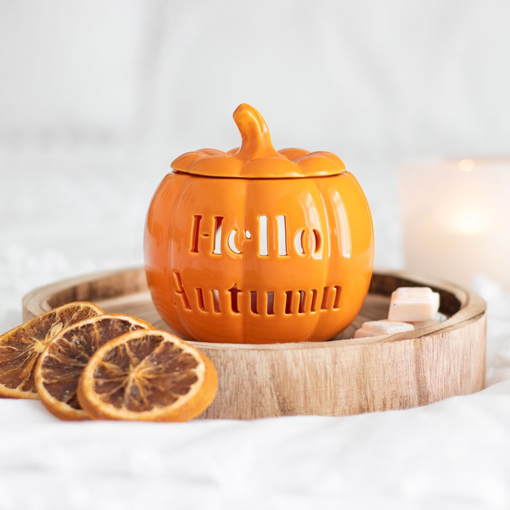 Hello Autumn Pumpkin Wax Melter