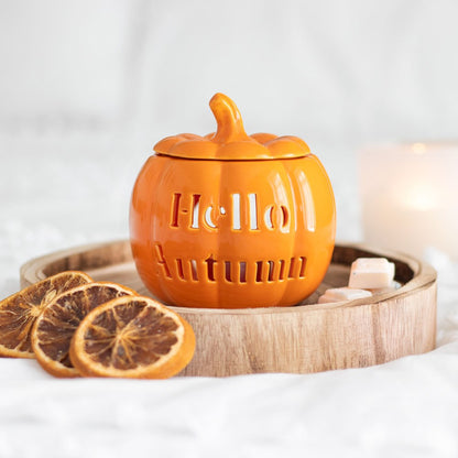 Hello Autumn Pumpkin Wax Melter