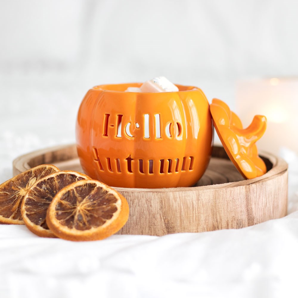 Hello Autumn Pumpkin Wax Melter
