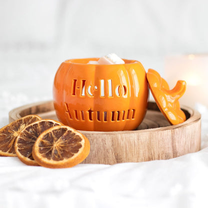 Hello Autumn Pumpkin Wax Melter