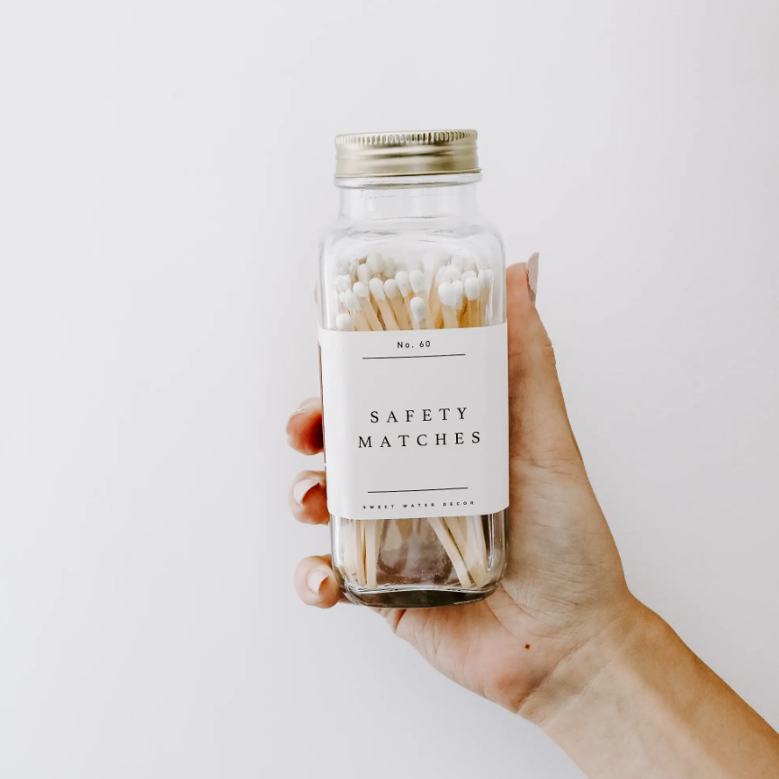 White Safety Matches